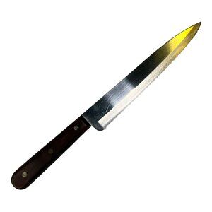 HTF Case XX Stainless Miracl-edge M 200-8” Serrated Knife EUC